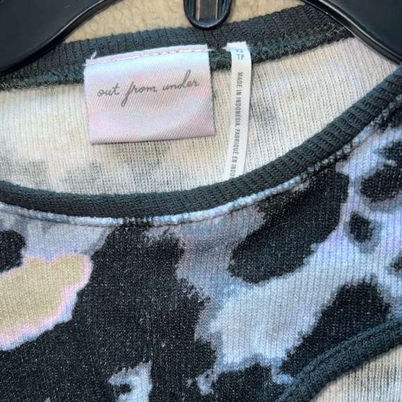 Urban Outfitters Black and Multicolor Crop Top - Picture 4 of 5